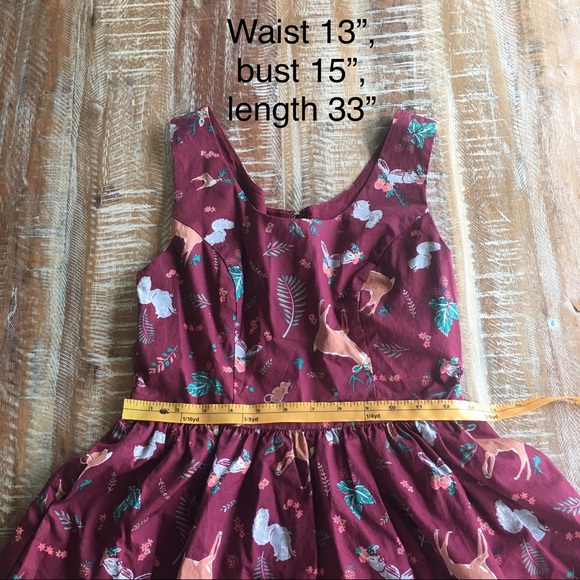 ModCloth Optimistic Effect Forest Critters Dress - Picture 14 of 14